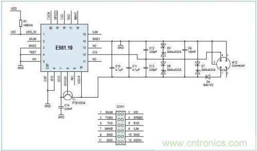 評估板PCB 2典型應用電路