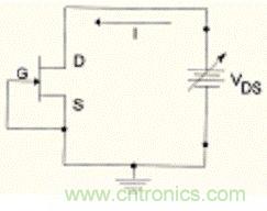 用一個(gè)結(jié)型場效應(yīng)管構(gòu)成恒流二極管