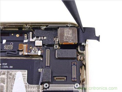 土豪金iPhone 5S拆解：內部結構升級，維修難度增加