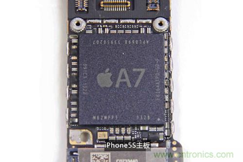 土豪金iPhone 5S拆解：內部結構升級，維修難度增加