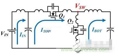 具寄生電感器和電容器的降壓型開(kāi)關(guān)穩(wěn)壓器