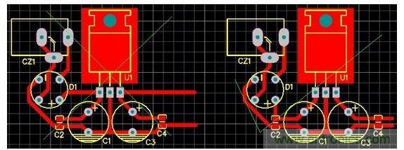  線性電源PCB圖