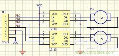 場效應(yīng)管組成的H橋驅(qū)動電路