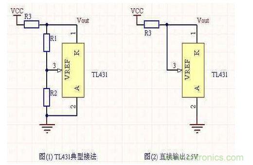 TL431的基本應(yīng)用電路和幾種并不常見(jiàn)的接法