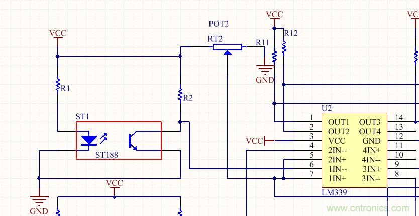 重磅推薦：黑白循跡小車的電路設計