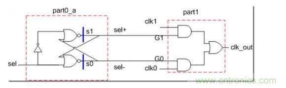 (5) 將part0_a或者part0_b替換part0電路