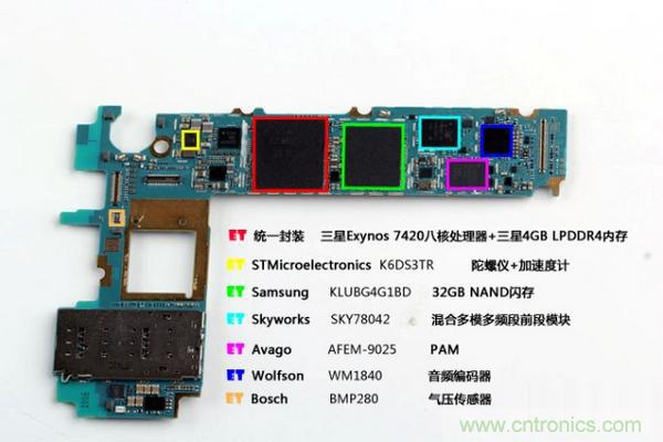 三星S6 Edge+拆解：比S6 Edge加在哪里？