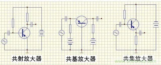 什么是共集、共基、共射放大器？如何分辨3類放大器