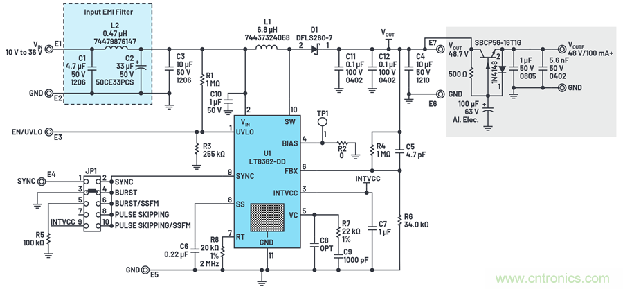 讓我們做一個超低噪聲、48 V、幻像麥克風(fēng)電源怎么樣？