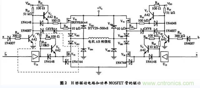 兩相混合式步進(jìn)電機H橋驅(qū)動電路設(shè)計原理詳解