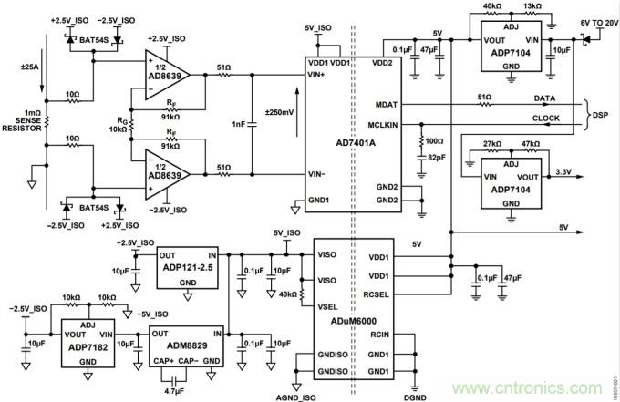 集成隔離式電源、用于太陽能光伏轉(zhuǎn)換器的完全隔離式電流檢測電路