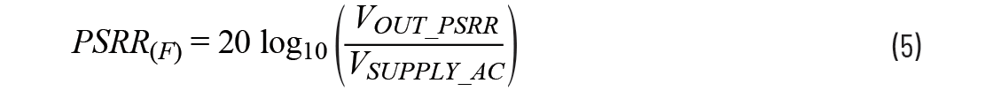 帶內部旁路電容的數據采集μModule器件的PSRR特性表征