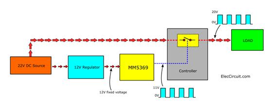 如何使用LM317作為開關來打開和關閉電源負載